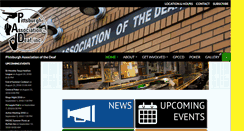 Desktop Screenshot of pghdeafclub.org